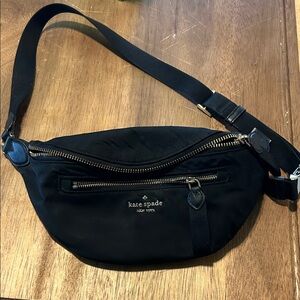 Kate Spade Black Belt Bag